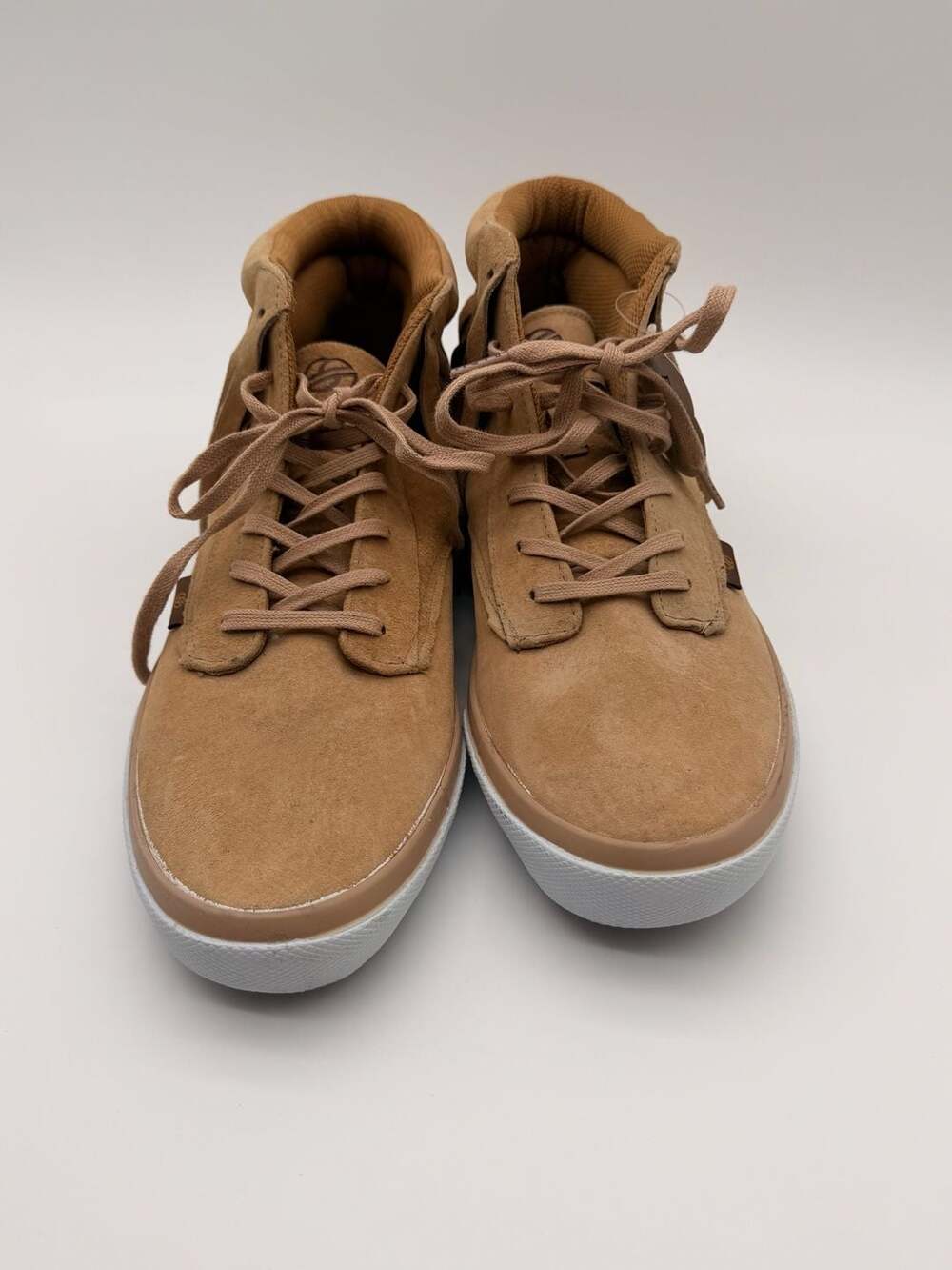 NWT Radii FM1084 Basic Fringed High Top Sneakers Tan Size 11.5